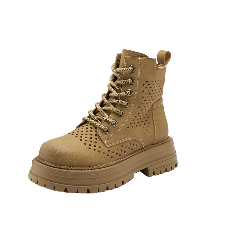 

Ботинки Martin Boot женские Lianghuo, хаки