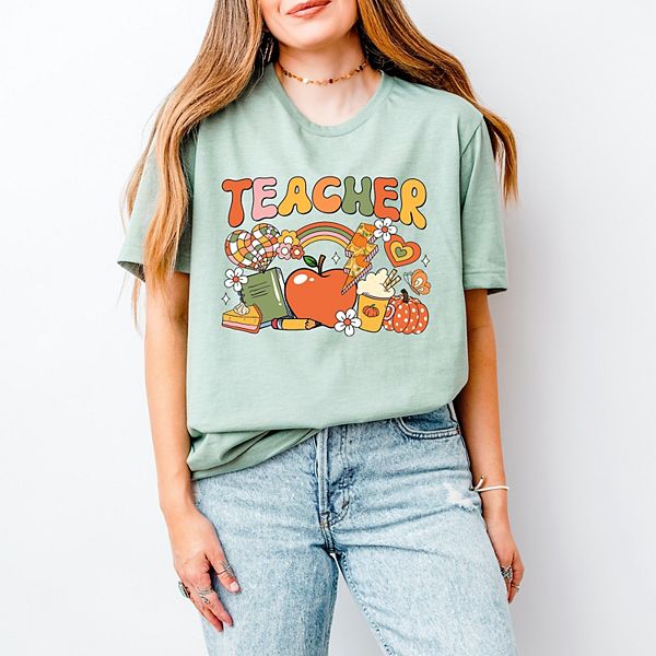 

Футболка с коротким рукавом Teacher fall collage Simply Sage Market, Sage, Зеленый, Футболка с коротким рукавом Teacher fall collage Simply Sage Market, Sage