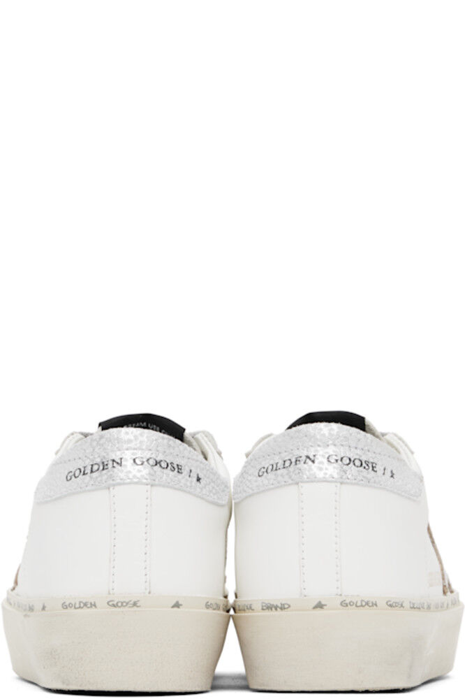 Белые и серебристые классические кроссовки Hi Star Golden Goose — фото 2