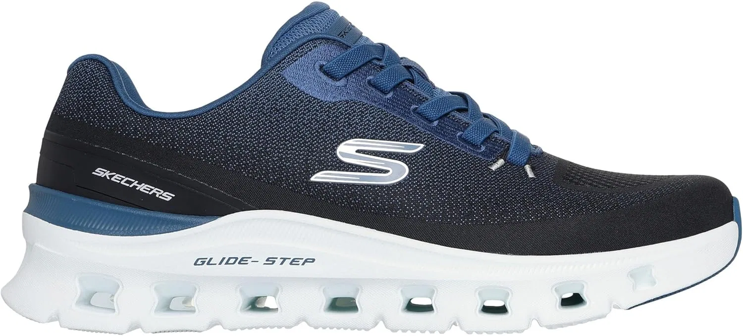 Мужские кроссовки Skechers Glide-Step Pro Waverra, Black Blue — фото 4
