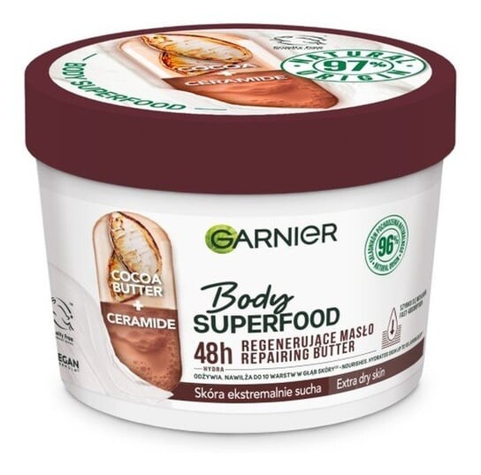 

Регенерирующее масло для тела - для очень сухой кожи, 380 мл Garnier, Body SuperFood