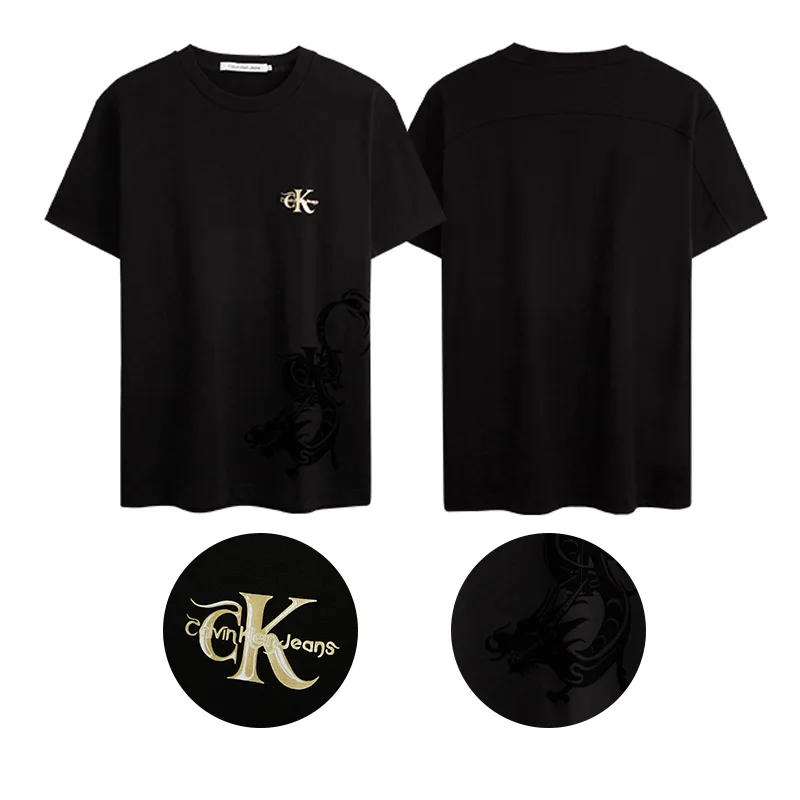 Футболка unisex из коллекции Limited Edition Year Of The Dragon Calvin Klein, XAT-Carmine — фото 3