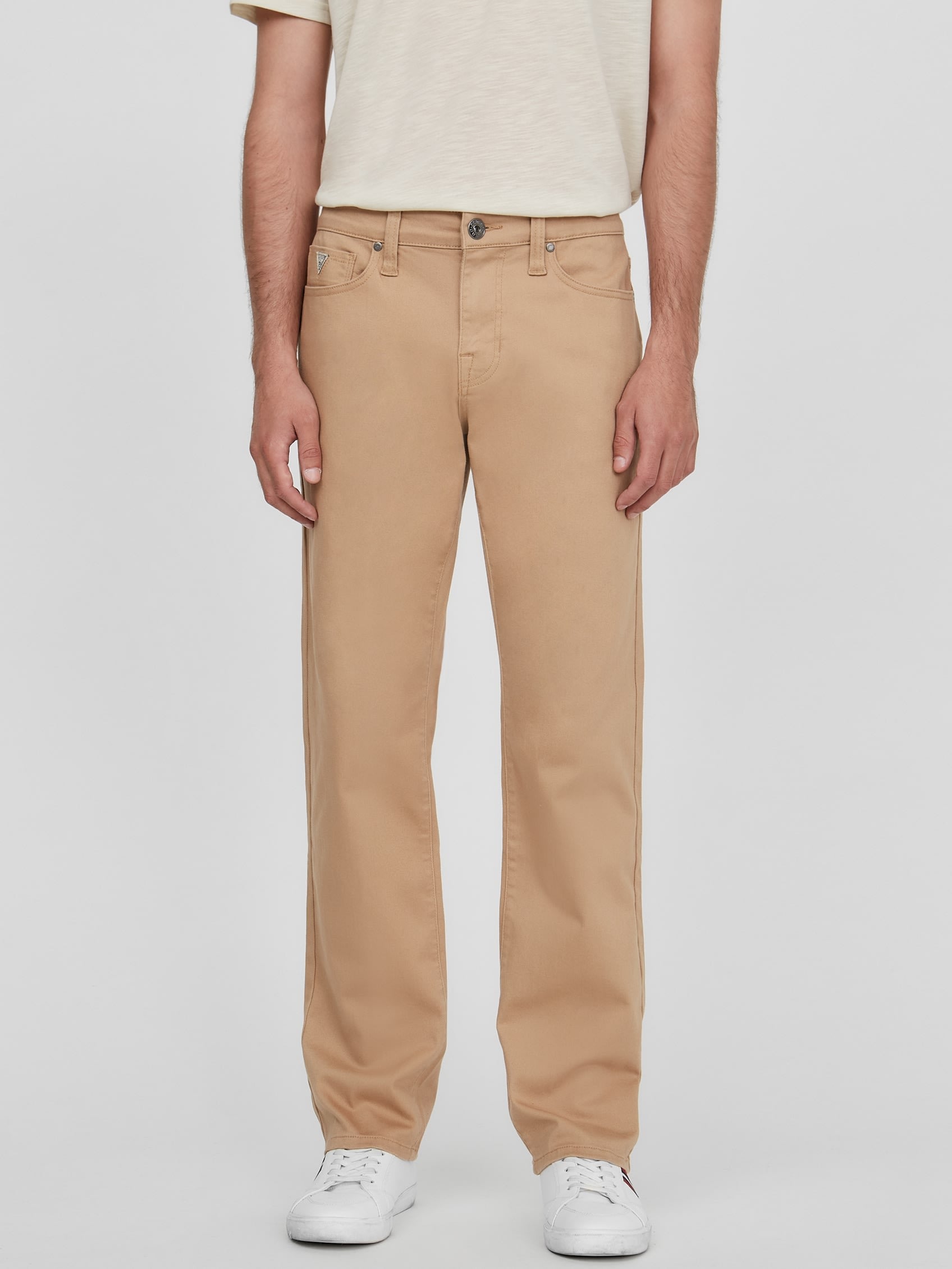 

Узкие прямые джинсы Delmar Guess Factory, цвет lucky beige