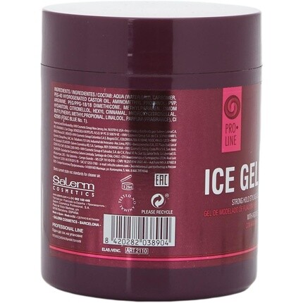 Ice Gel Гель для укладки сильной фиксации 500мл, Salerm Cosmetics — фото 2