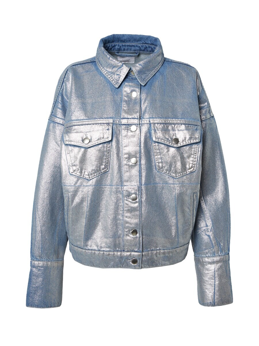 

Всесезонная куртка ABOUT YOU x irinassw Between-Season Jacket Admira, цвет blue denim/silver