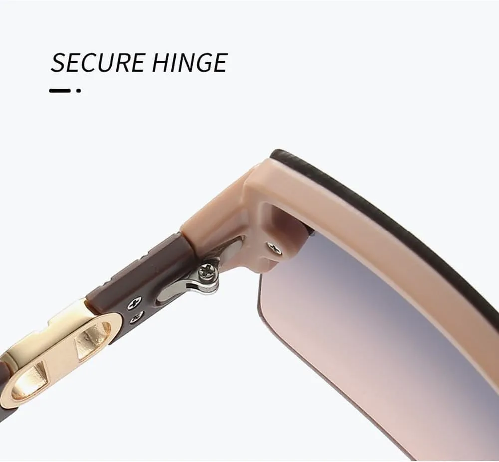 

Модные женские солнцезащитные очки большого размера в классическом стиле, с градиентным переходом цвета, ретро-стиль, защита от ультрафиолета UV400 HVTVTLA, 5