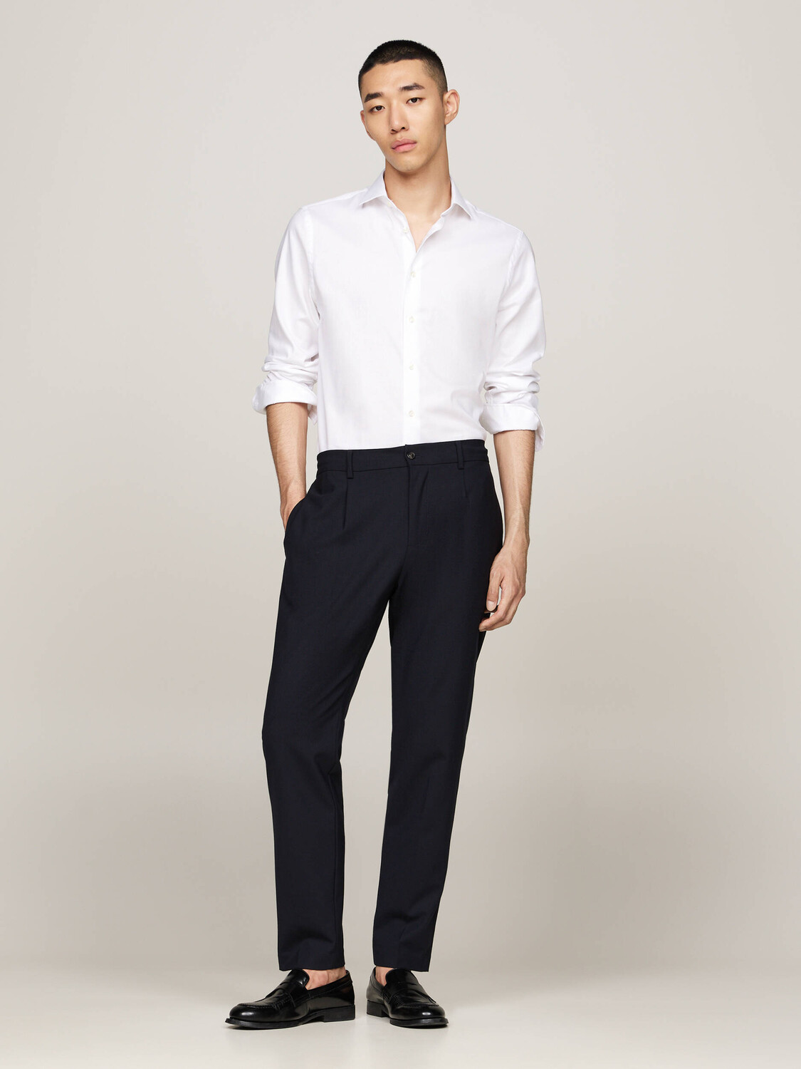 

Рубашка Tommy Hilfiger Slim Fit, белый