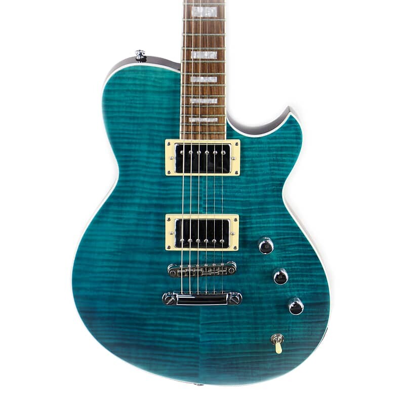 

Электрогитара Reverend Roundhouse FM in Trans Turquoise