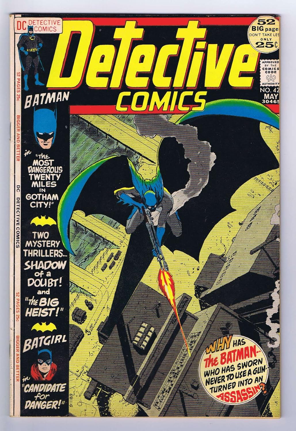 

Detective Comics "Batman and Batgirl" (Comic Issue #423) May 1972 (DC Comics)