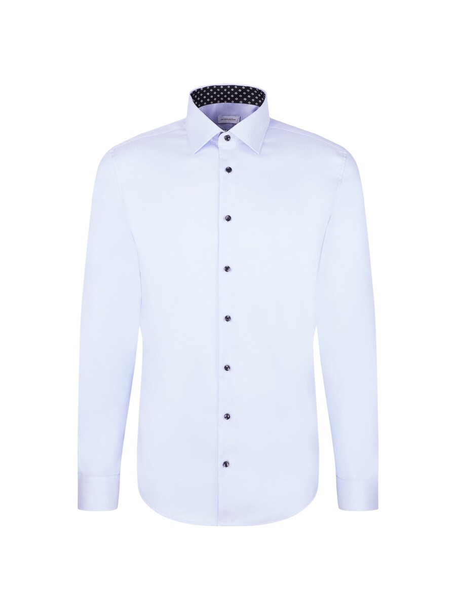 

Рубашка делового кроя Slim Fit SEIDENSTICKER, светло-синий