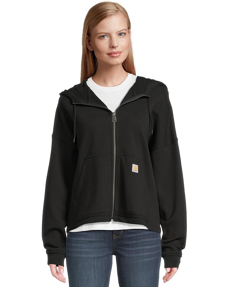 

Толстовка Carhartt TENCEL Fiber Series Loose Fit Full-Zip Sweatshirt, черный