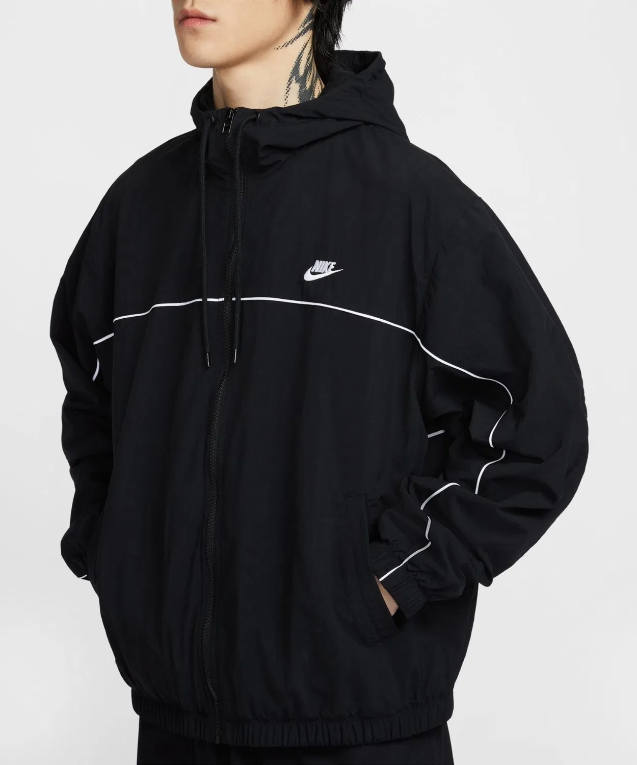 Куртка Nike Club Athlete Hoodie, чёрная