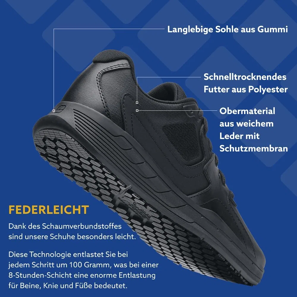 Кроссовки рабочие нескользящие с защитой от брызг Condor II Shoes for Crews, черные — фото 3