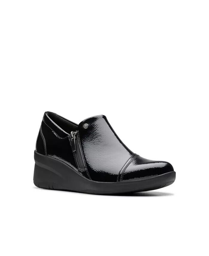 Женская коллекция обуви Suttyn на молнии Clarks, черный