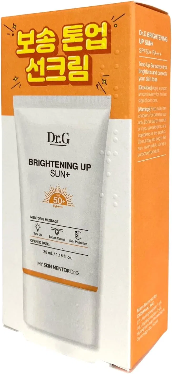 Солнцезащитный крем Dr.G SPF50+ PA+++ тонирующий 35 мл — фото 4