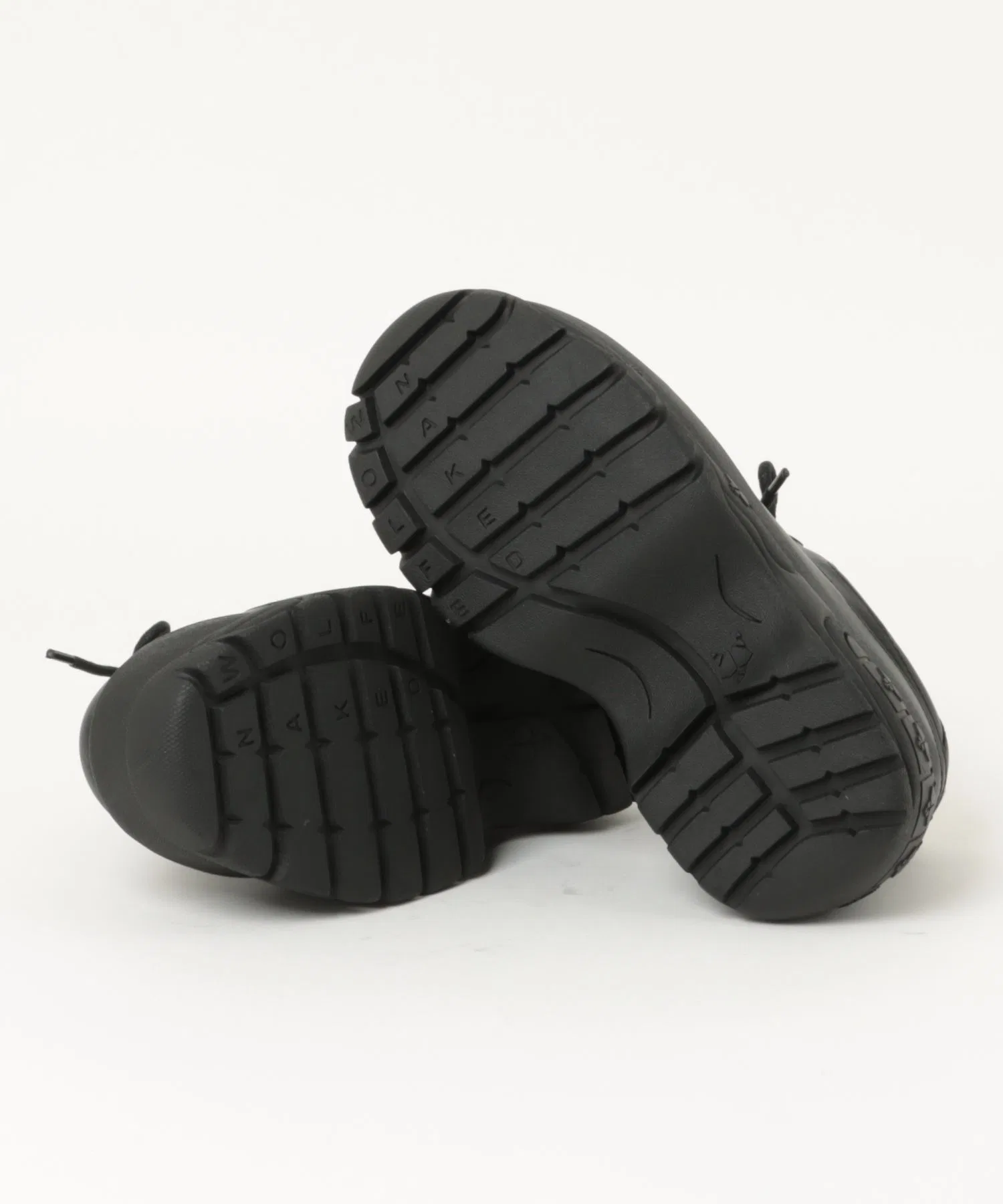 Унисекс кроссовки на платформе Naked Wolfe SPORTY чёрные — фото 3