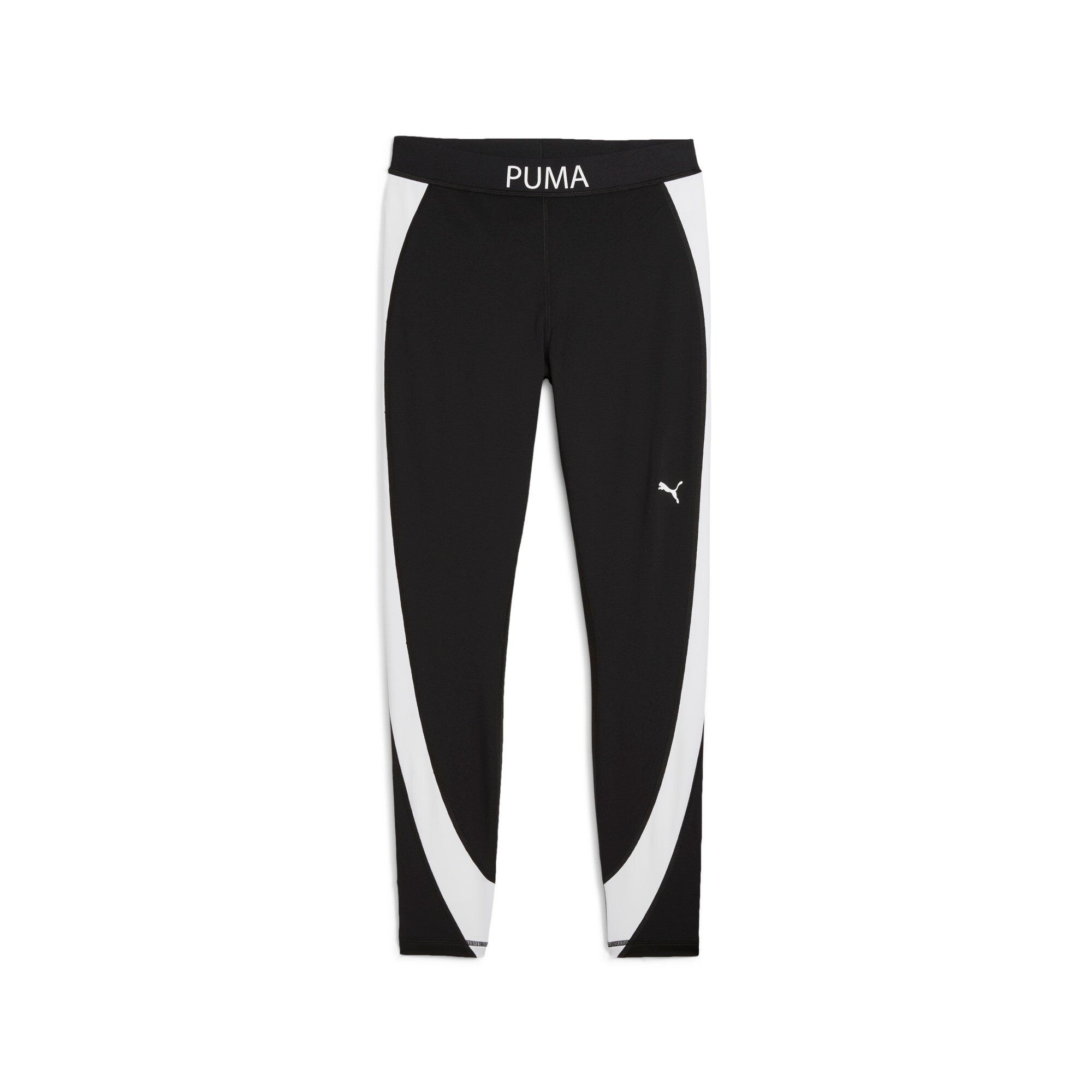 

Женские леггинсы PUMA STRONG с высокой талией 7/8 Color Block, черный