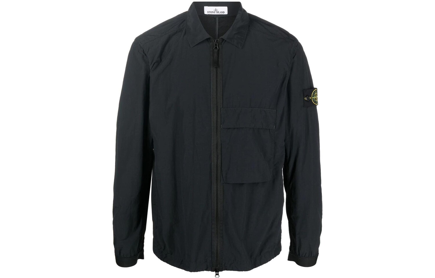 

Куртка Stone Island с внешним карманом, черный