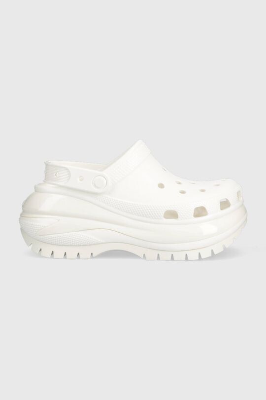 Классические шлепанцы Mega Crush Clog Crocs, белый