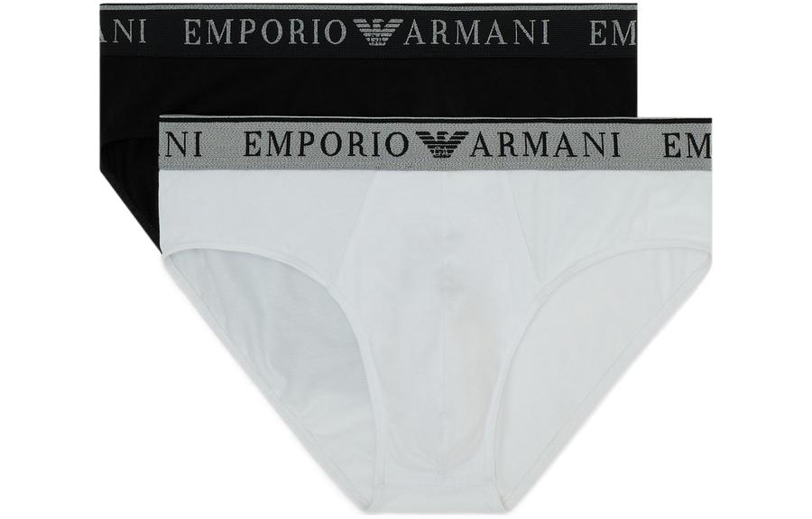 

Мужские Трусы EMPORIO ARMANI, 2 шт (Белый+Черный)