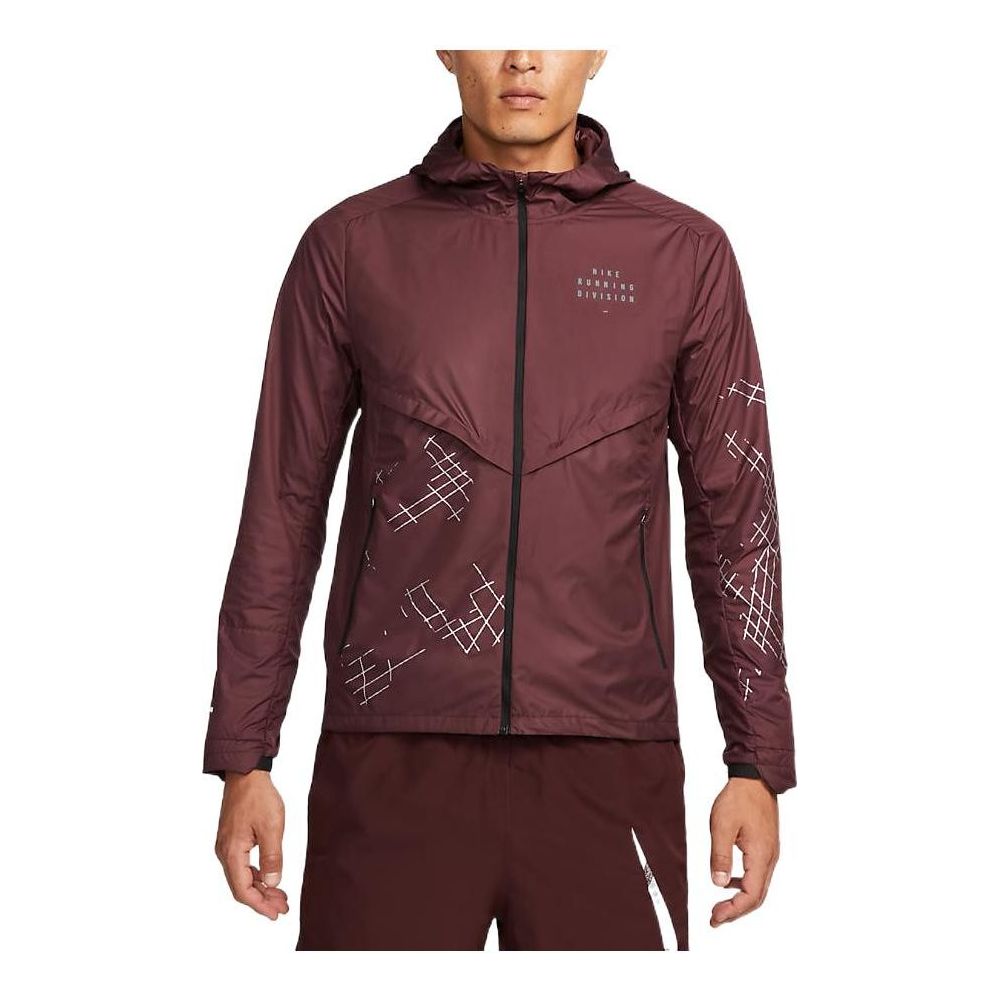 

Куртка Nike Alphabet Zipper Hooded Track Jacket Men's Brown DQ6519-652, коричневый