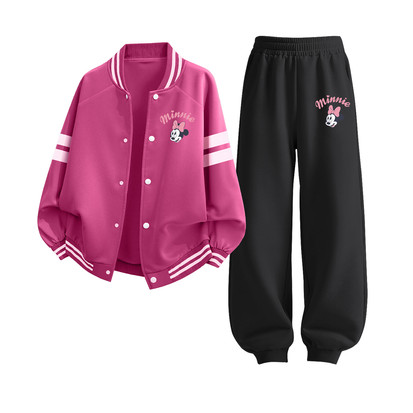 

Детская повседневная спортивная одежда Disney, черный