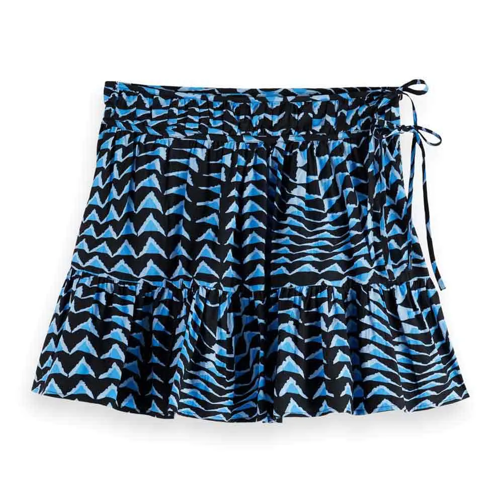 

Юбка Scotch & Soda UFS00724M short skirt, синий