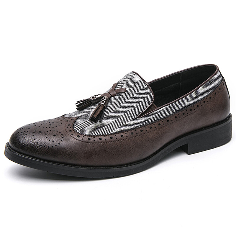 

Туфли BVFNLEE Men's Casual Shoes Men Low-Top, черный