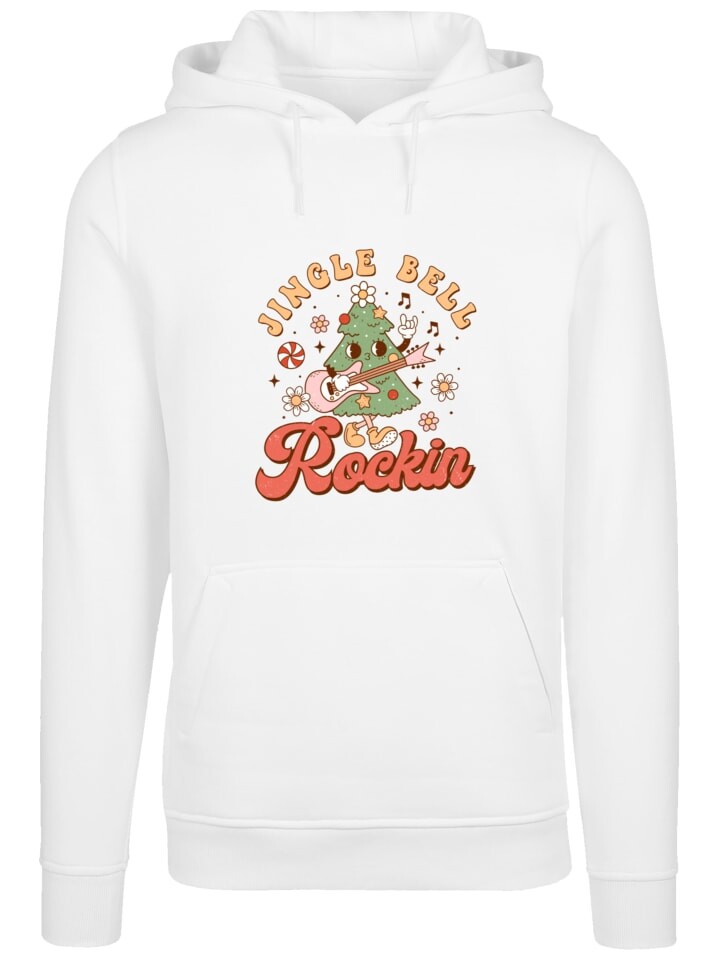 

Пуловер F4NT4STIC Hoodie Jingle Bell Rockin Christmas, белый