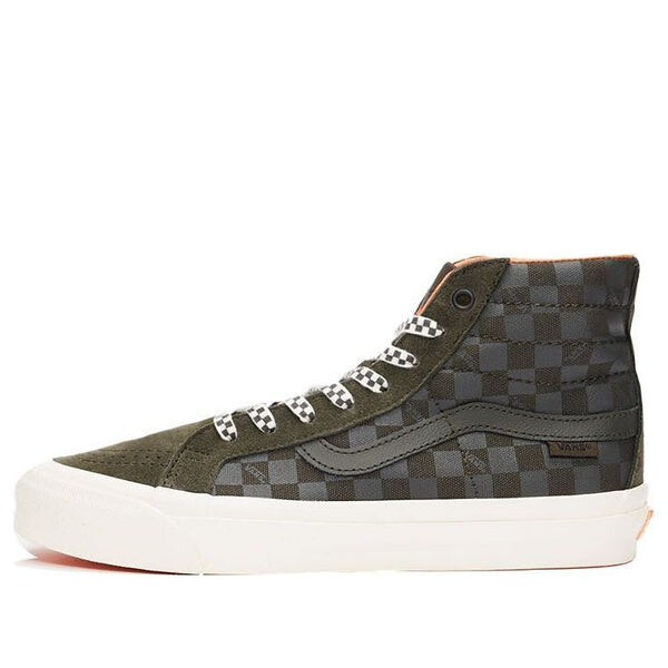 

Кроссовки porter-yoshida & co. x og sk8-hi lx 'forest night floral checkerboard' Vans, зеленый