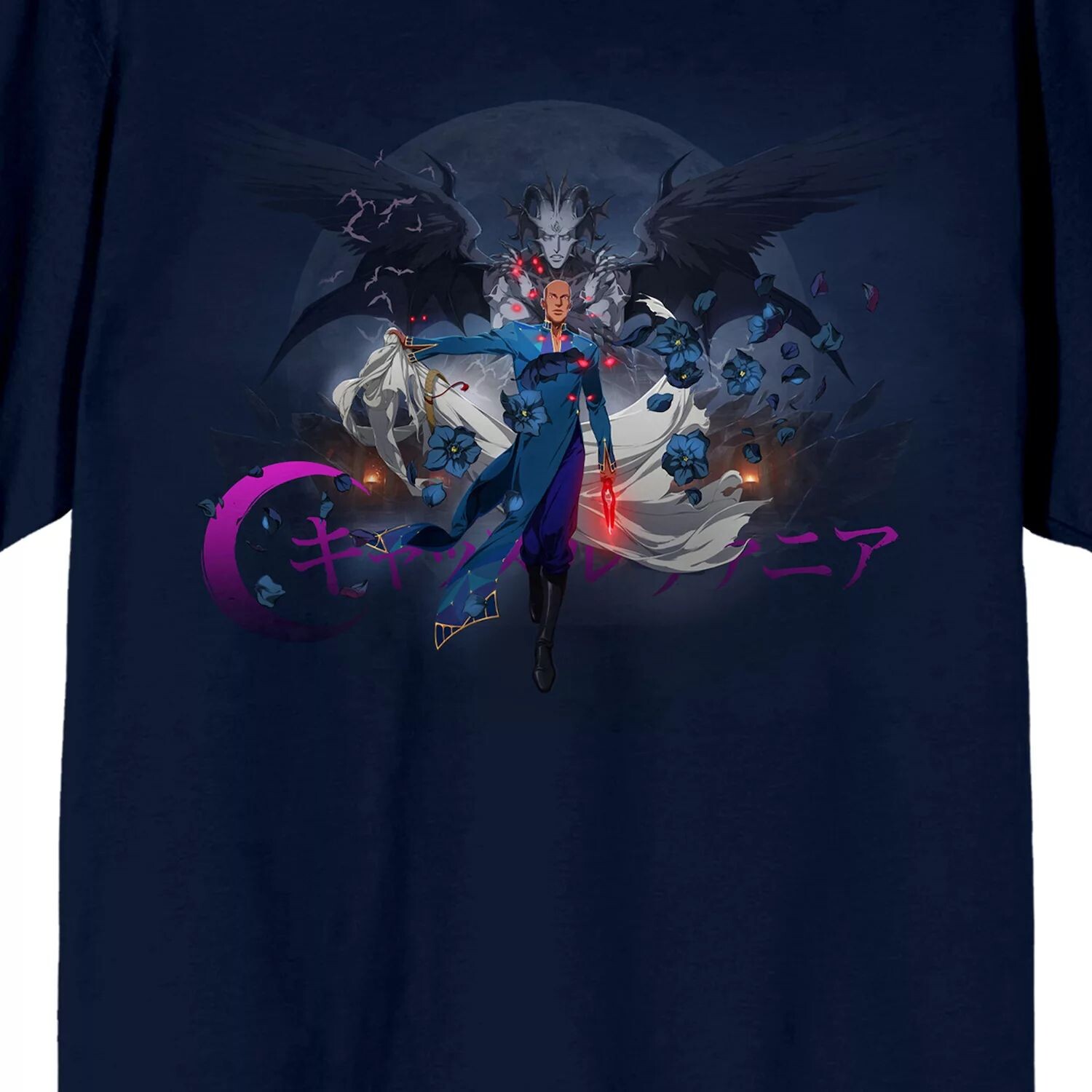

Мужская футболка Castlevania Isaac с крылышками Licensed Character