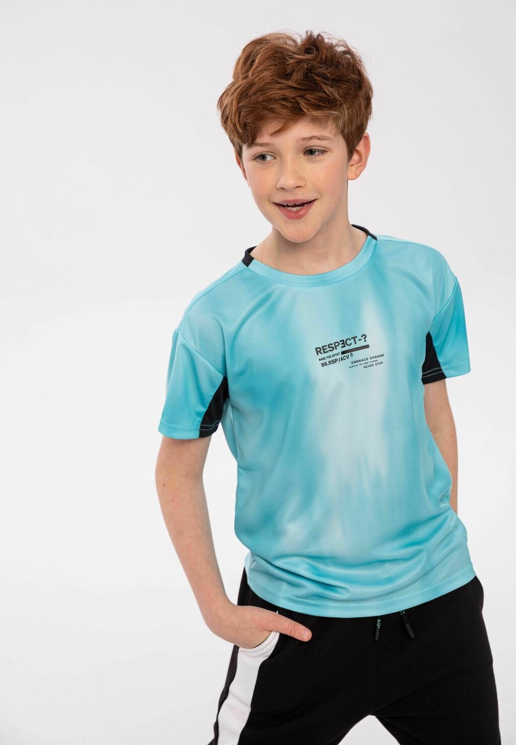 

Футболка с принтом SHORT SLEEVE MINOTI, цвет mint