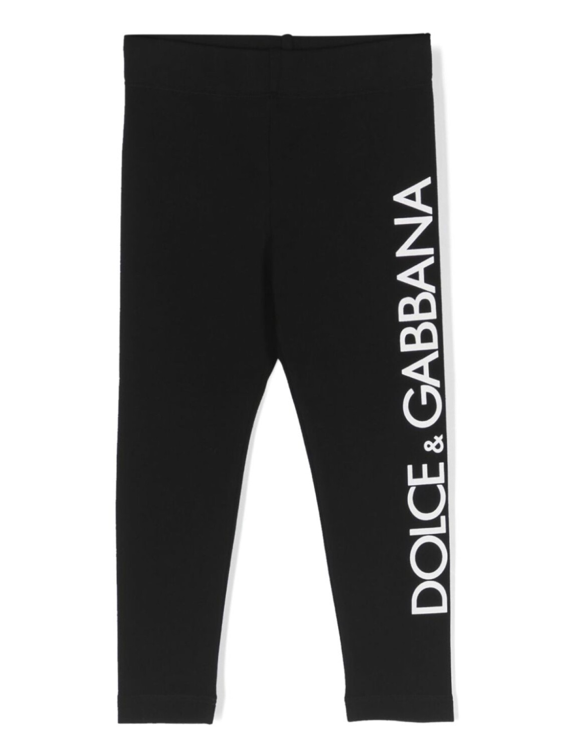 

Легинсы с логотипом Dolce & Gabbana Kids, черный