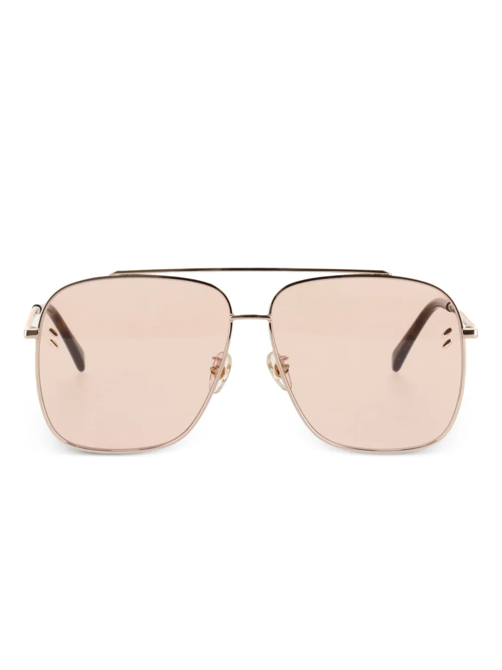 

Солнцезащитные очки-пилоты Falabella Stella McCartney Eyewear, розовый