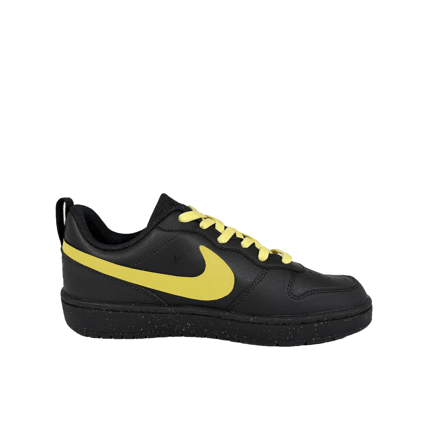 Кроссовки Court Borough Small Daisy Low top Skateboard Shoes для подростков Nike, Black Yellow Small Daisy — фото 3