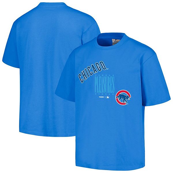 

Мужская футболка Pleasures Royal Chicago Cubs Repurpose Unbranded