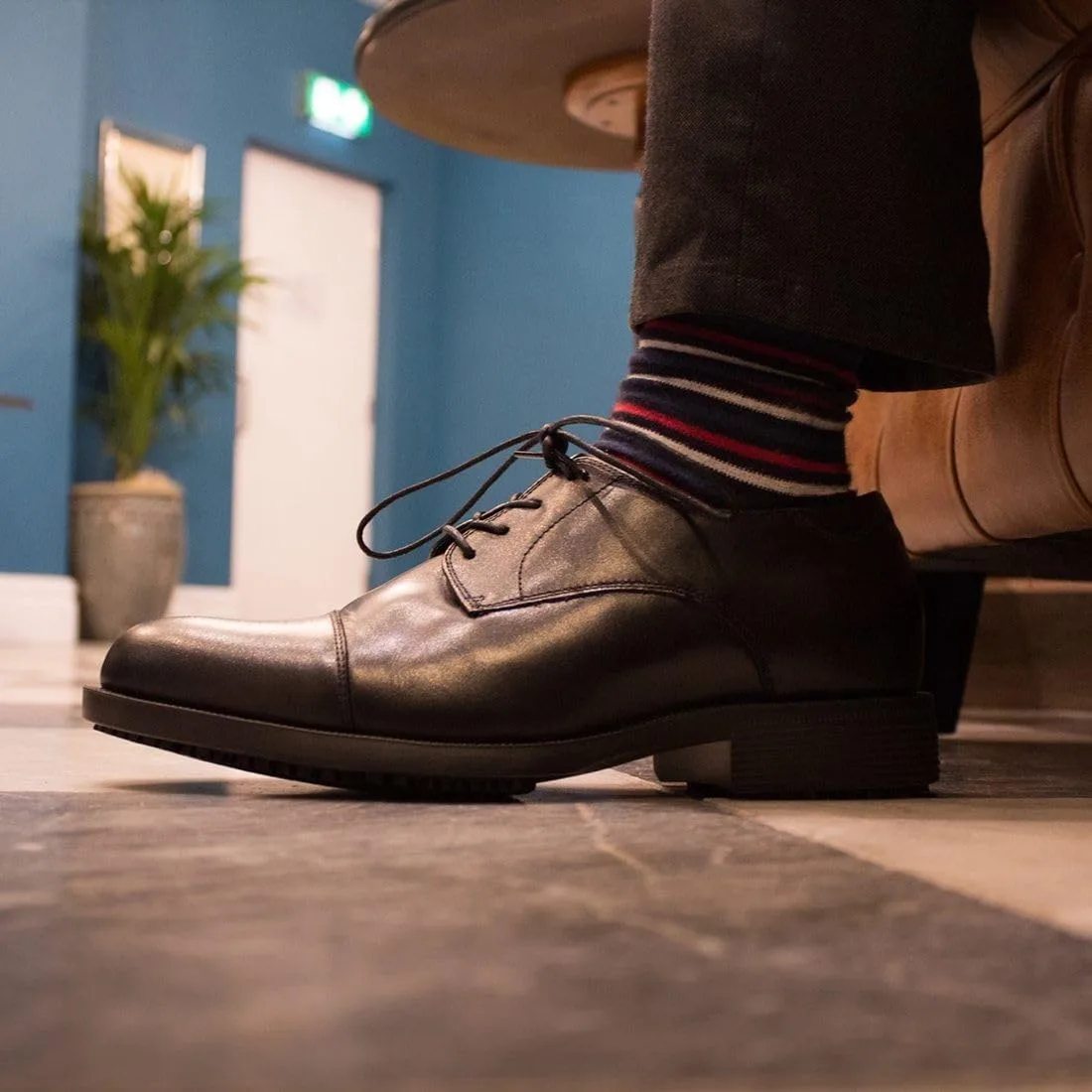 Мужские кроссовки Crews Senator-Black Label Shoes For Crews, черный — фото 2