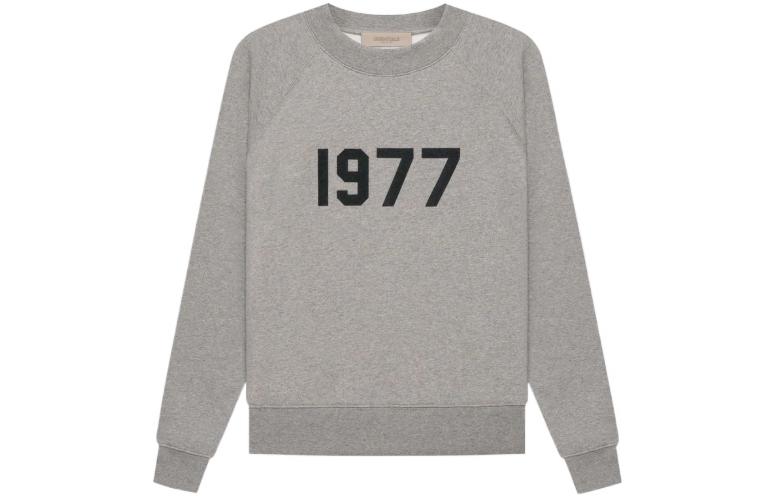 Свитшот Fear of God Essentials SS22 Crewneck 1977 'Dark Oatmeal' — фото 2