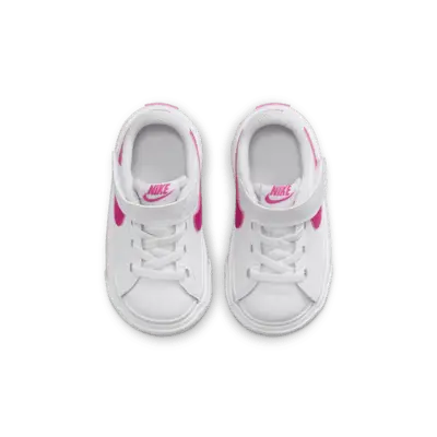 Кроссовки Nike Court Legacy, цвет White/Laser Fuchsia — фото 4