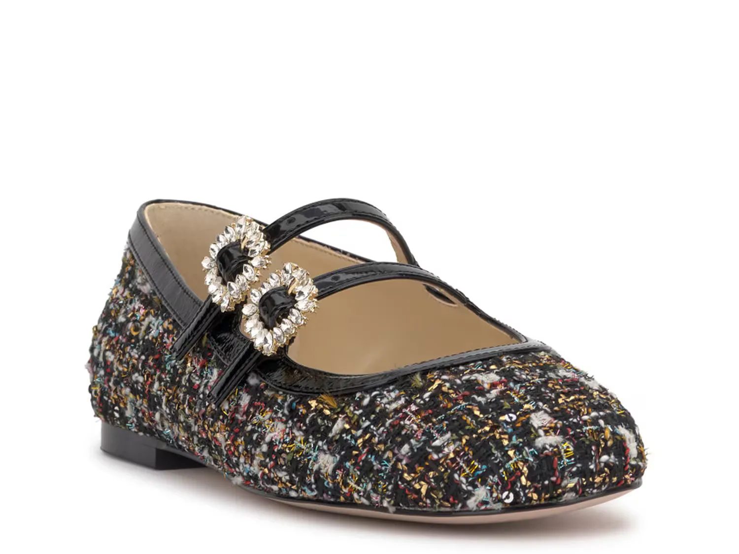 

Балетки Allista Mary Jane Flat Jessica Simpson, черный/мультиколор