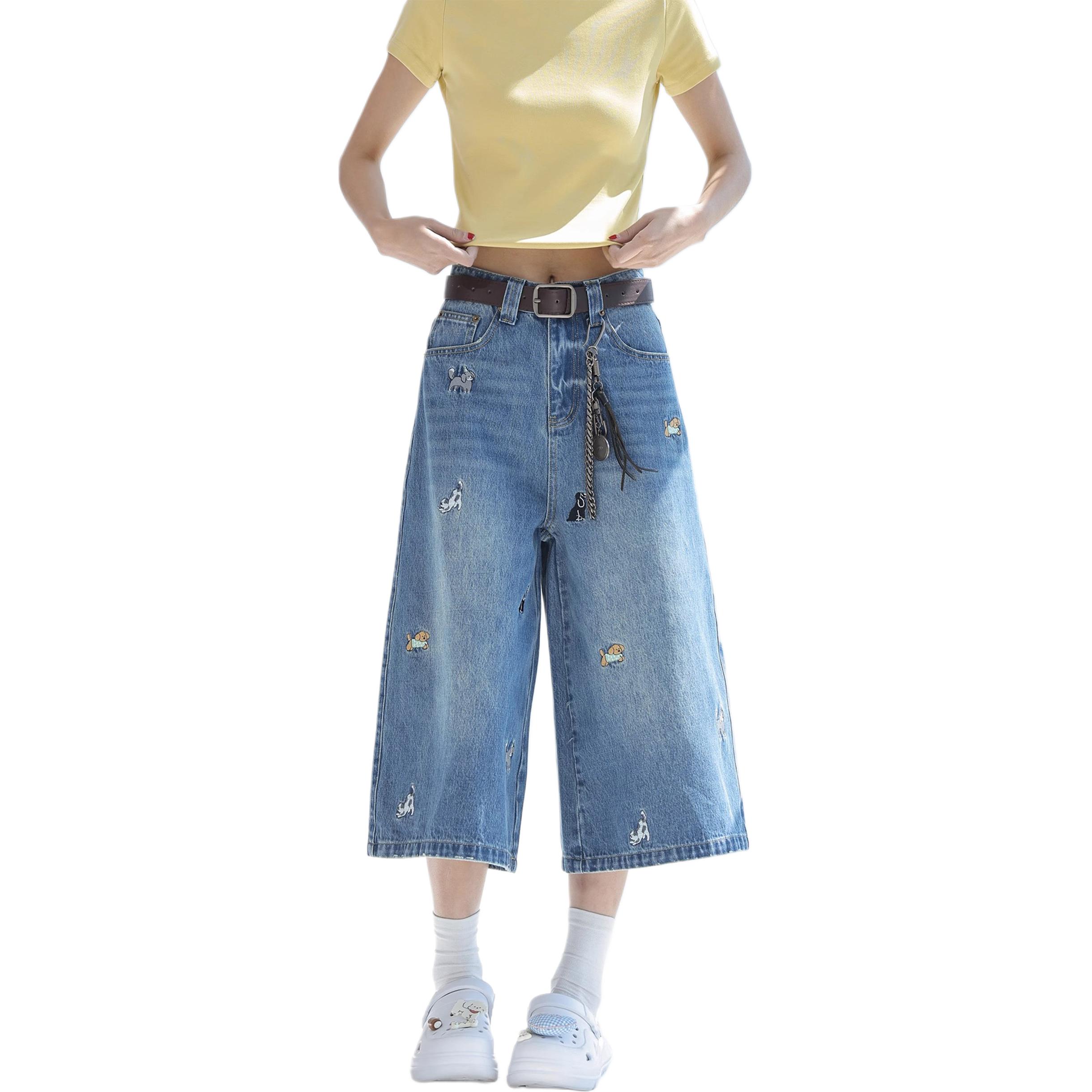 

Джинсовые шорты Unisex Moderate ZIAREL, темно-синий