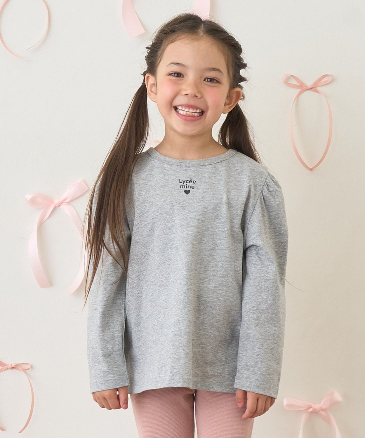 Футболка А-силуэта Lycee mine, Top Gray