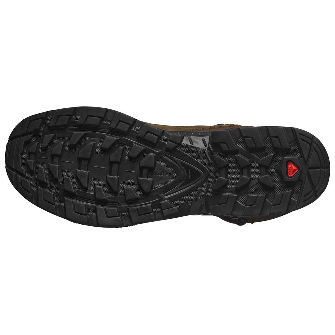 Ботинки XT-Quest Outdoor мужские коричневые/зеленые Salomon — фото 3