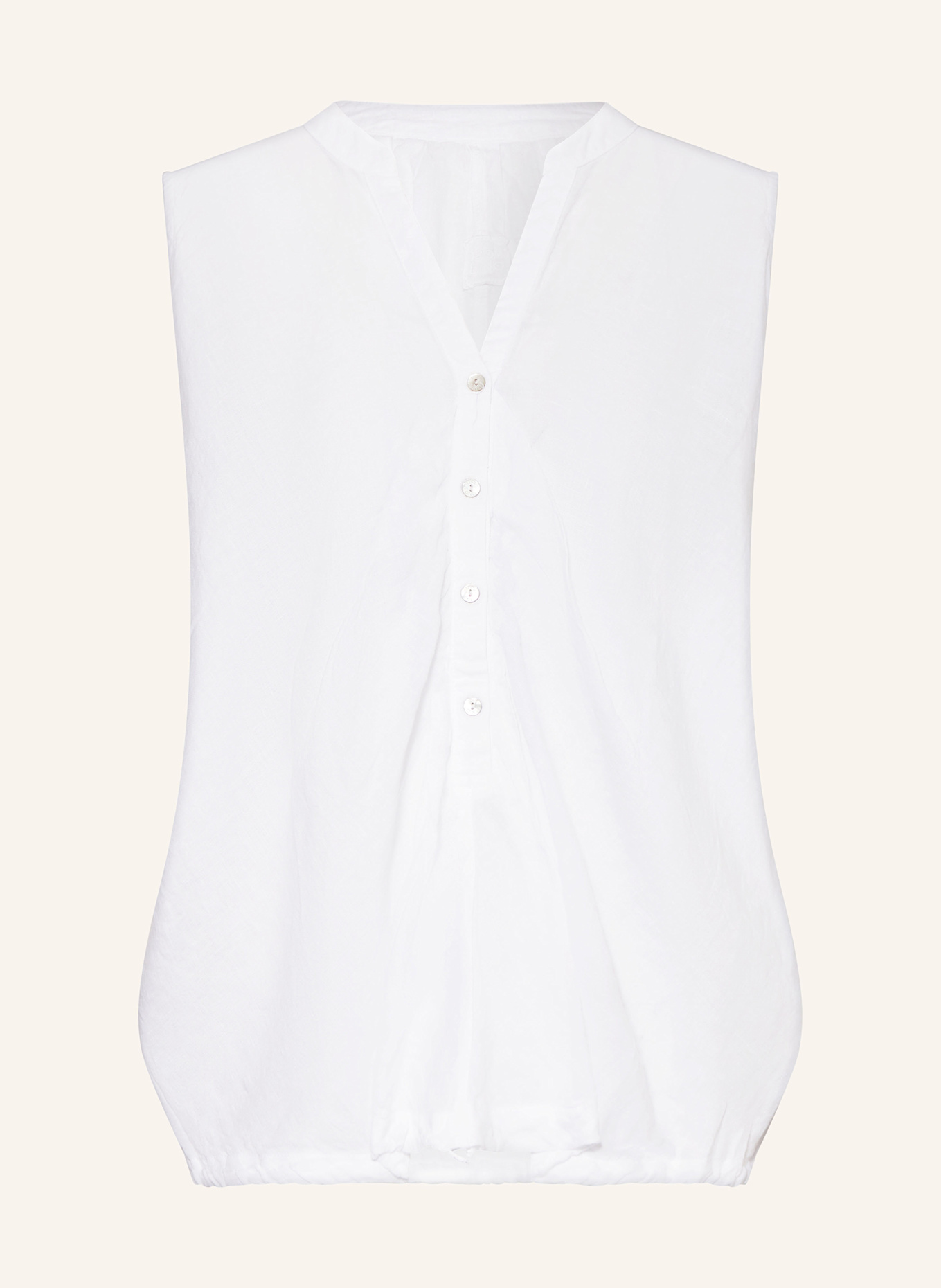 

Верх блузки из льна 120%Lino, белый