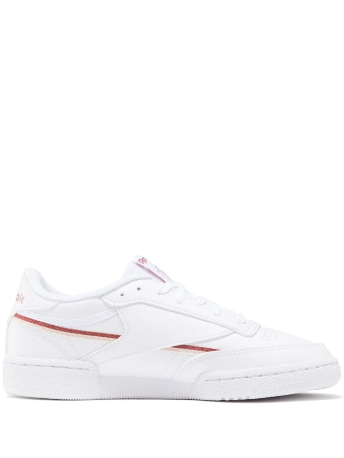 

Кроссовки Reebok Club C 85 Vegan, белый/красный