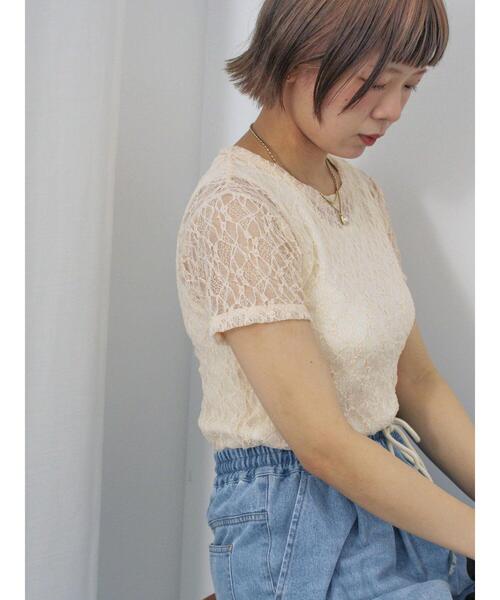 

Топ кружевной Ehka sopo, розовый