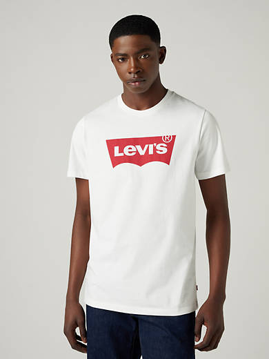 

Классическая футболка с логотипом Levi's, цвет White