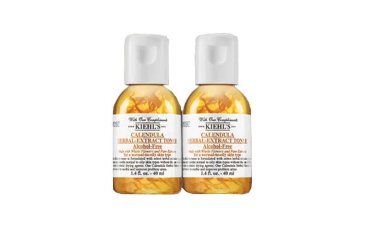 Kiehl's Набор пробников увлажняющего крема с календулой 7 мл*2+40 мл*2, Two-Piece Set: 40ml Geranium Water+14ml High Moisturizing Cream — фото 4