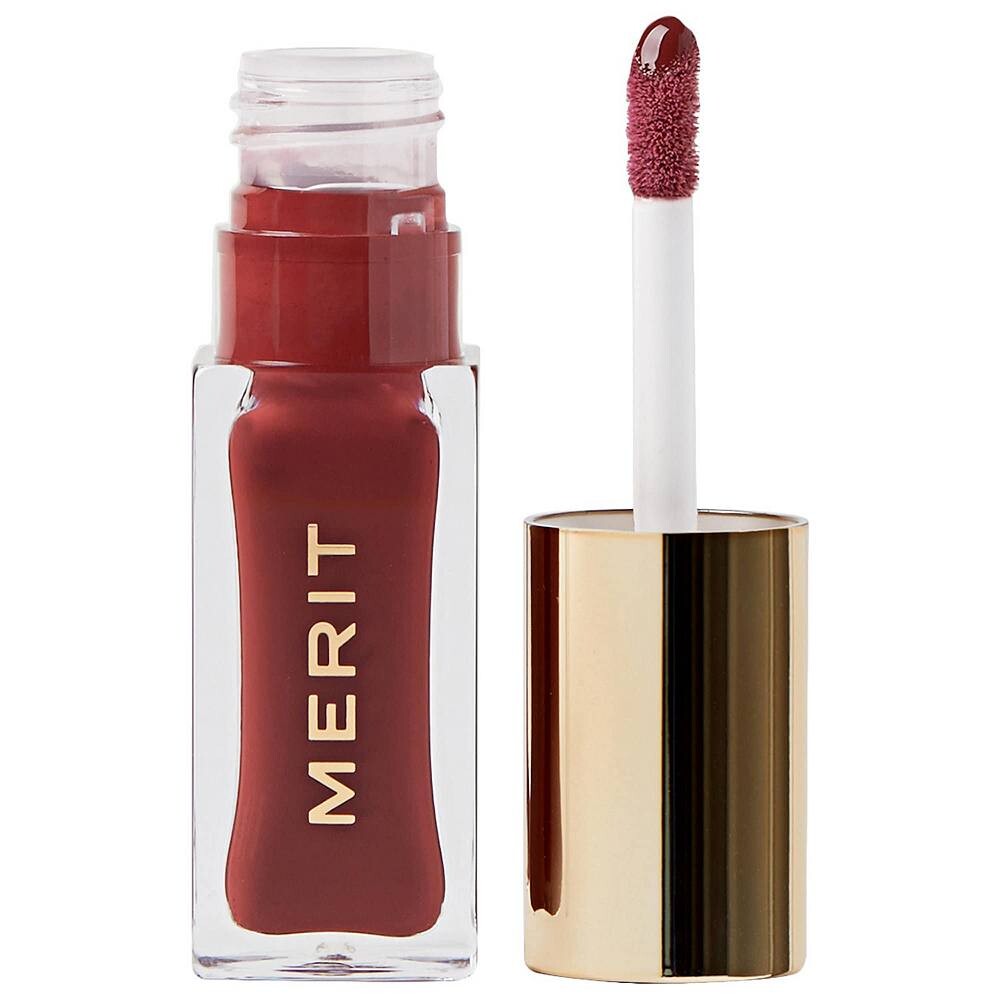 

Тонированное масло для губ MERIT Shade Slick Classics, цвет Sangria