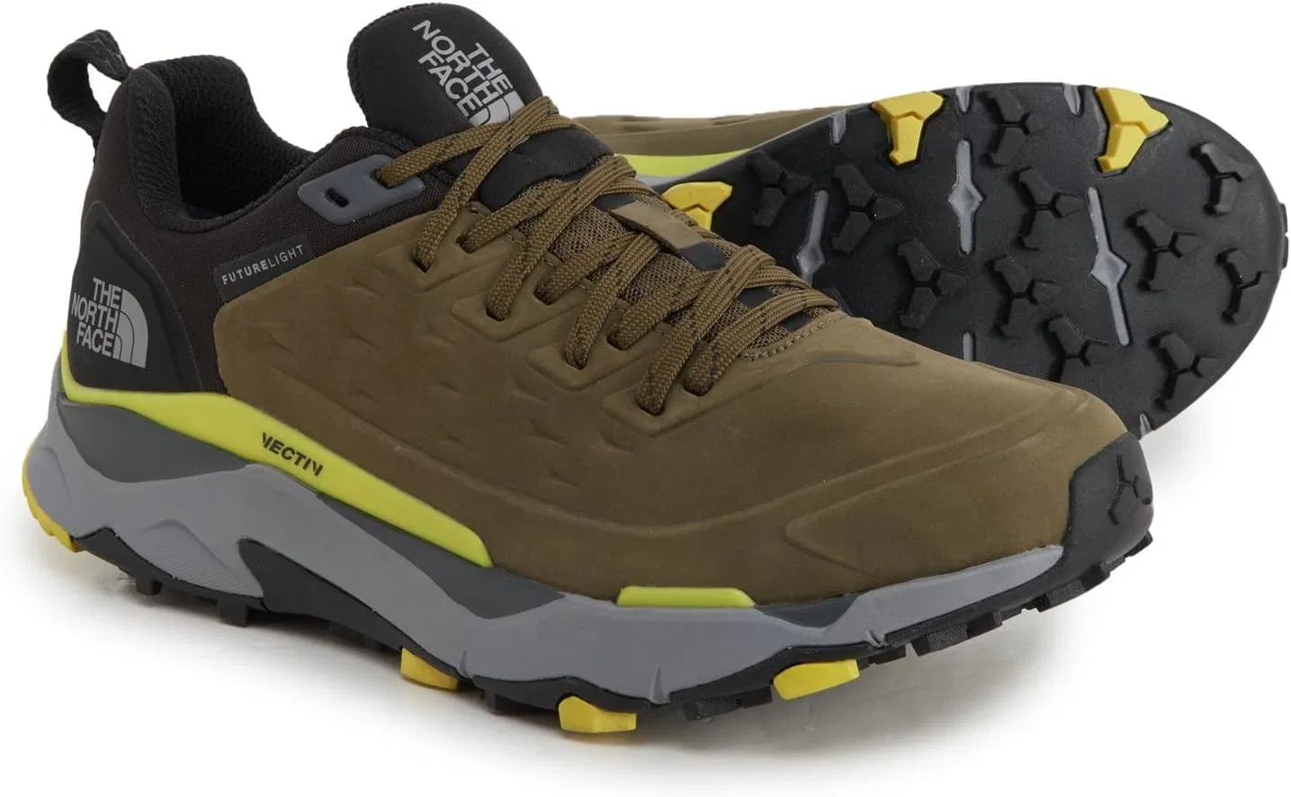 Мужские спортивные кроссовки The North Face Vectiv Exploris Futurelight, Military Olive Tnf Black